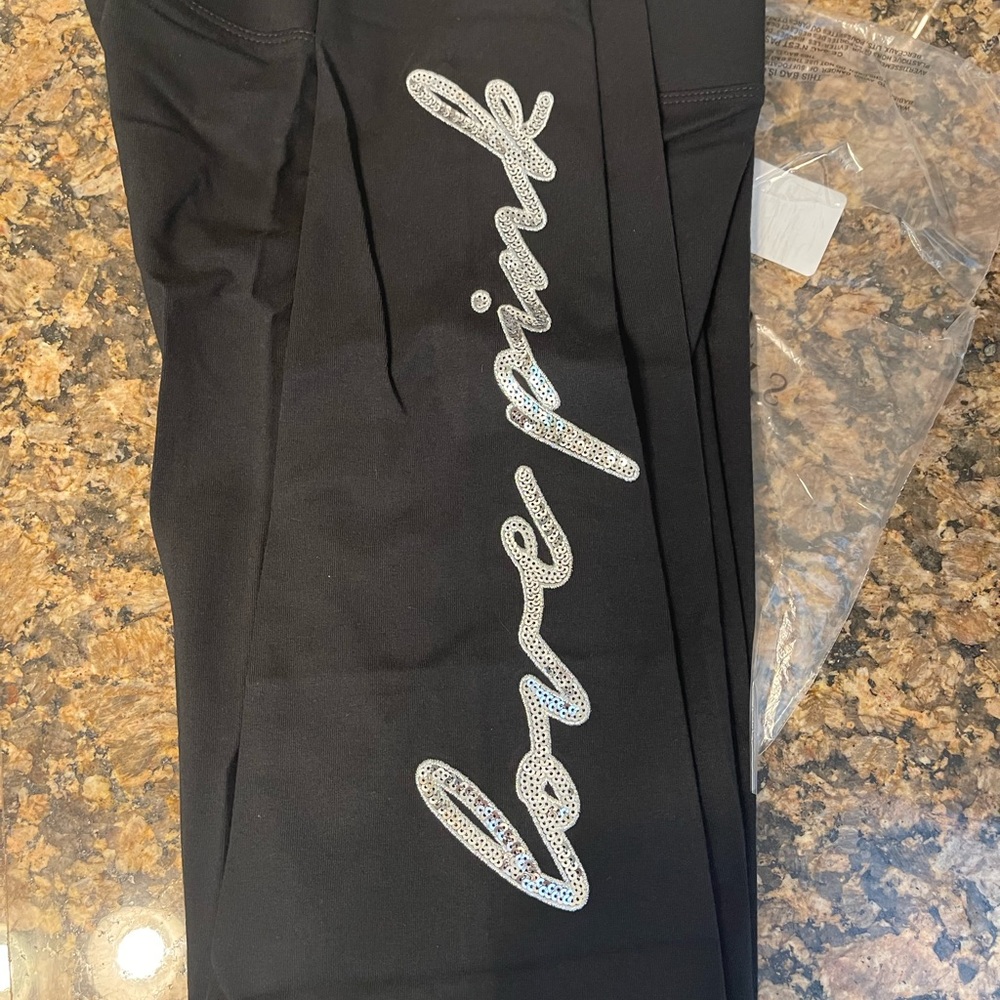 Victoria Secret Pink Bling leggings M